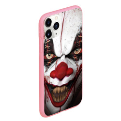 Чехол для iPhone 11 Pro Max матовый Зомби клоун - фото 2