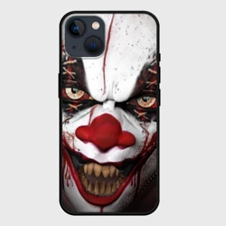 Чехол для iPhone 14 Зомби клоун