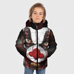Зимняя куртка для мальчиков 3D Зомби клоун - фото 2