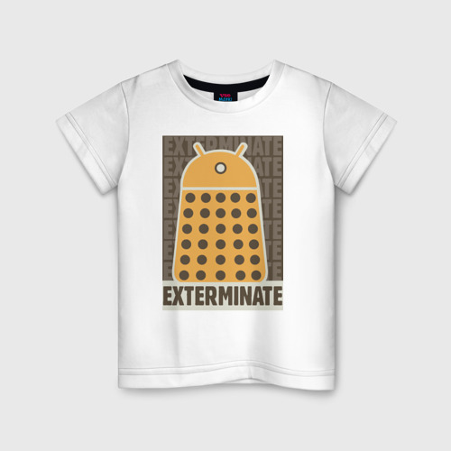 Детская футболка хлопок Exterminate