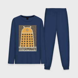 Мужская пижама с лонгсливом хлопок Exterminate