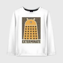 Детский лонгслив хлопок Exterminate