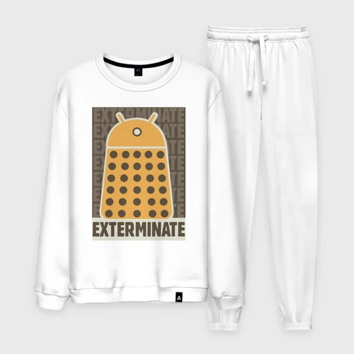 Мужской костюм хлопок Exterminate