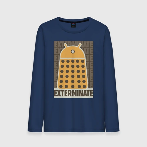 Мужской лонгслив хлопок Exterminate