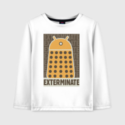 Детский лонгслив хлопок Exterminate