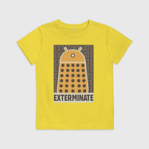 Детская футболка хлопок Exterminate