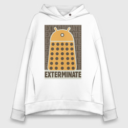 Женское худи Oversize хлопок Exterminate