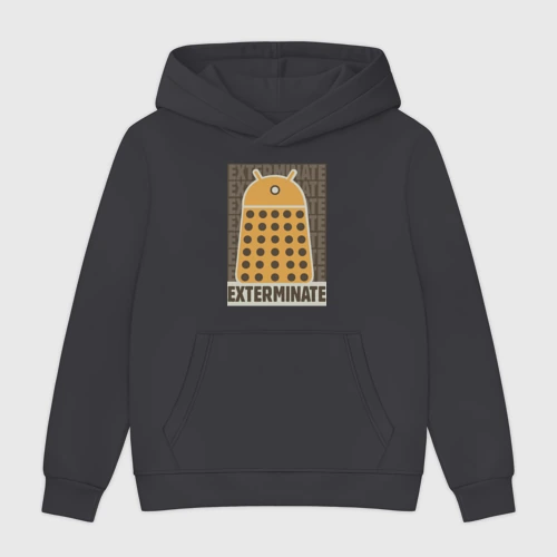 Мужская толстовка без начеса хлопок Exterminate