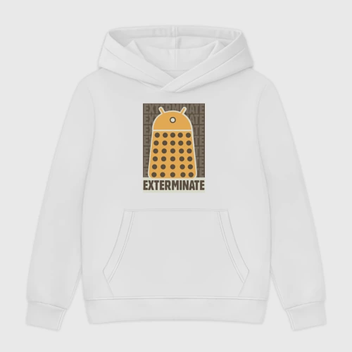 Мужская толстовка без начеса хлопок Exterminate