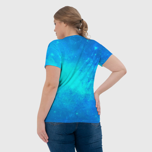 Женская футболка 3D Чужой, цвет 3D печать - фото 7