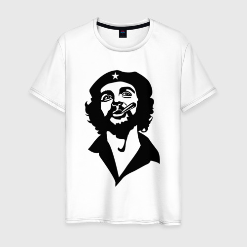 Мужская футболка хлопок Че Гевара, цвет белый
