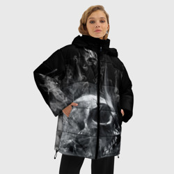 Женская зимняя куртка Oversize Skull - фото 2