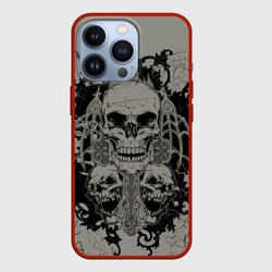 Чехол для iPhone 13 Pro Skulls