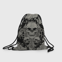Рюкзак-мешок 3D Skulls