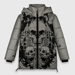 Женская зимняя куртка Oversize Skulls
