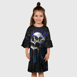 Детское платье 3D Череп - фото 2