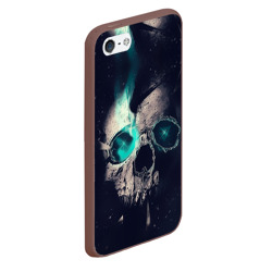 Чехол для iPhone 5/5S матовый Skull eyes - фото 2