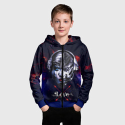 Детская толстовка 3D на молнии Пиратская станция - фото 2