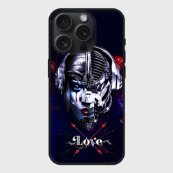 Чехол силиконовый для Apple iPhone 15 Pro матовый Пиратская станция