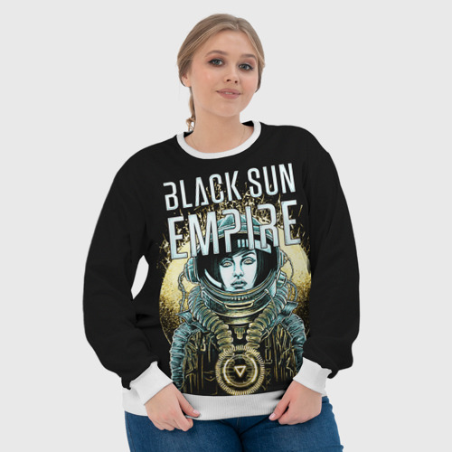 Женский свитшот 3D Black Sun Empire - фото 6