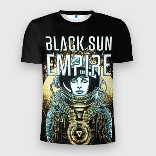 Мужская футболка 3D Slim Black Sun Empire