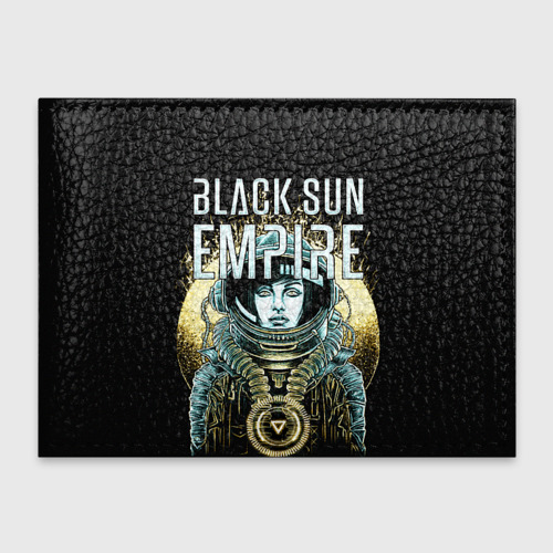 Обложка для студенческого билета Black Sun Empire, цвет черный