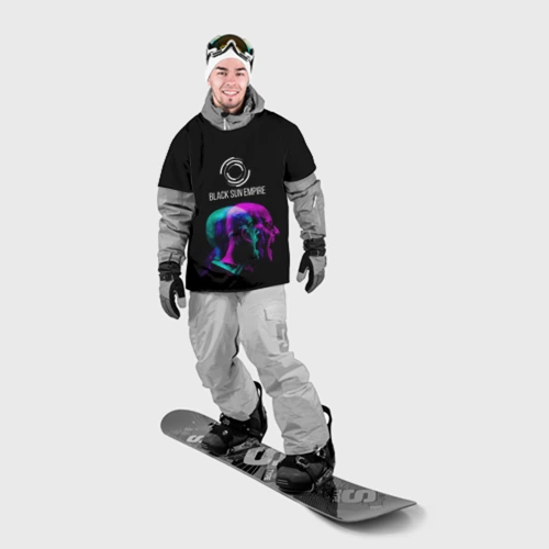 Накидка на куртку 3D Black Sun Empire