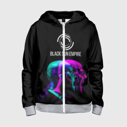Детская толстовка 3D на молнии Black Sun Empire