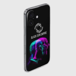Чехол для iPhone 16 силиконовый с защитой камеры Black Sun Empire - фото 2