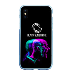 Чехол для iPhone XS Max матовый Black Sun Empire