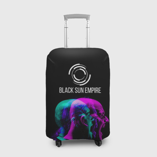 Чехол для чемодана 3D Black Sun Empire