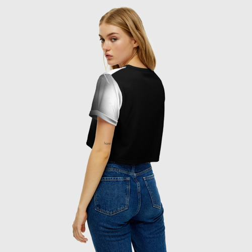 Женская футболка Crop-top 3D Крис Фронзак, цвет 3D печать - фото 5