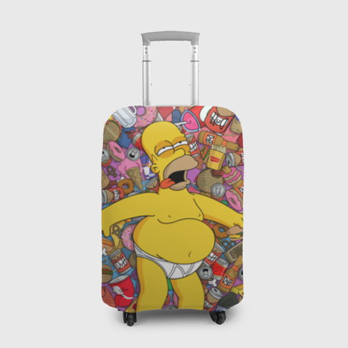 Чехол для чемодана 3D Гомер, цвет 3D печать