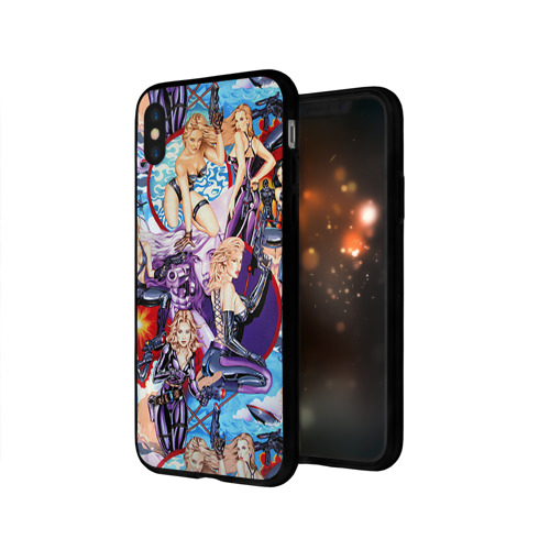 Чехол для Apple iPhone X силиконовый глянцевый Девушки Фото 01 Чехол для Apple iPhone X силиконовый глянцевый Девушки Фото 01