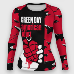 Женский рашгард 3D Green Day