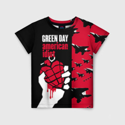 Детская футболка 3D Green Day