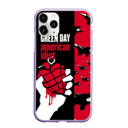 Чехол для iPhone 11 Pro матовый Green Day