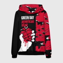 Мужская толстовка 3D Green Day