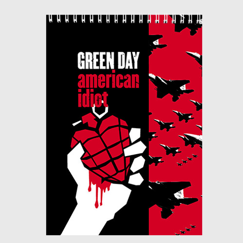 Скетчбук Green Day, цвет белый