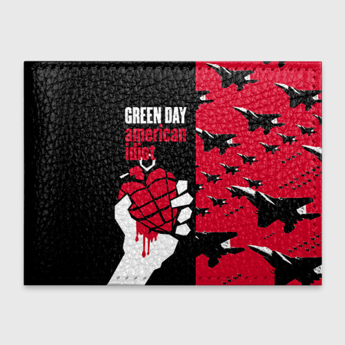 Обложка для студенческого билета Green Day, цвет черный