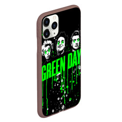 Чехол для iPhone 11 Pro матовый Green Day - фото 2