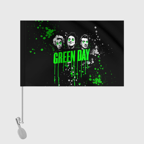 Флаг для автомобиля Green Day - фото 2