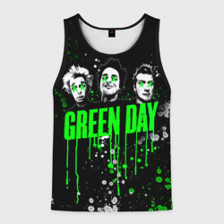 Мужская майка 3D Green Day