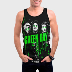 Мужская майка 3D Green Day - фото 2