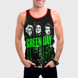 Мужская майка 3D Green Day - фото 2