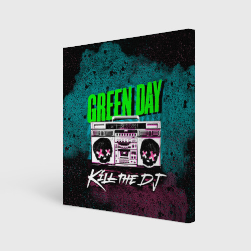 Холст квадратный Green Day Фото 01 Холст квадратный Green Day Фото 01