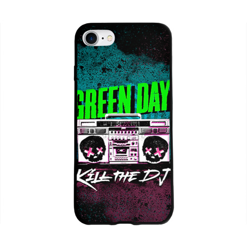Чехол для Apple iPhone 8 силиконовый глянцевый Green Day Фото 01 Чехол для Apple iPhone 8 силиконовый глянцевый Green Day Фото 01