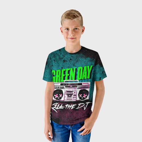 Детская футболка 3D Green Day Фото 01 Детская футболка 3D Green Day Фото 01