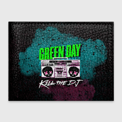 Обложка для студенческого билета Green Day, цвет черный