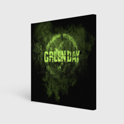 Холст квадратный Green Day